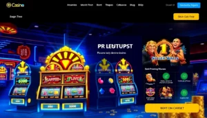 Secure and trusted UU88 COM online casino interface with vibrant gaming visuals and safety features, enticing users to join.