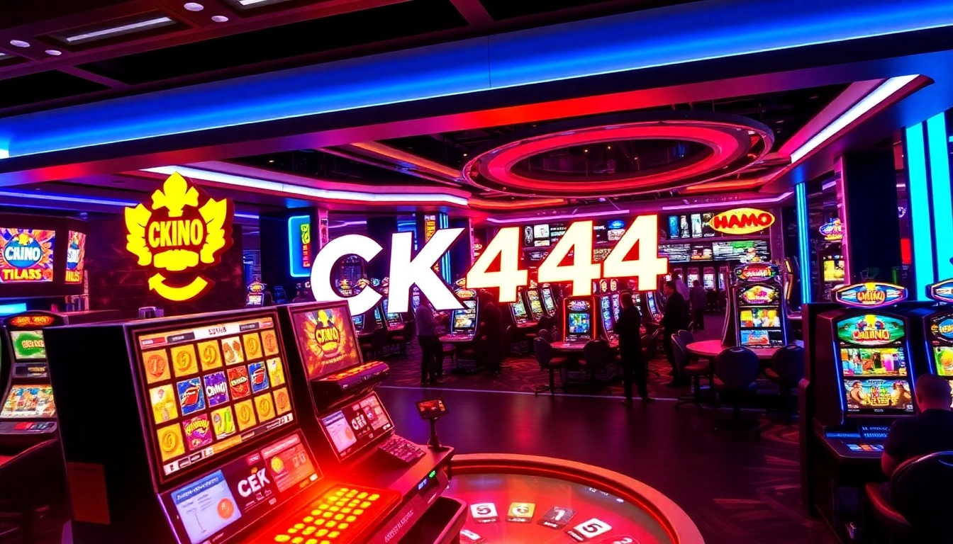 Secure ck444 login portal screen with sleek design, accessible login fields, and vibrant visuals for seamless access to online gaming.