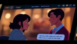 AI sex chat interface showcasing personalized characters and engaging conversation, highlighting intimacy and realism for better user experience.