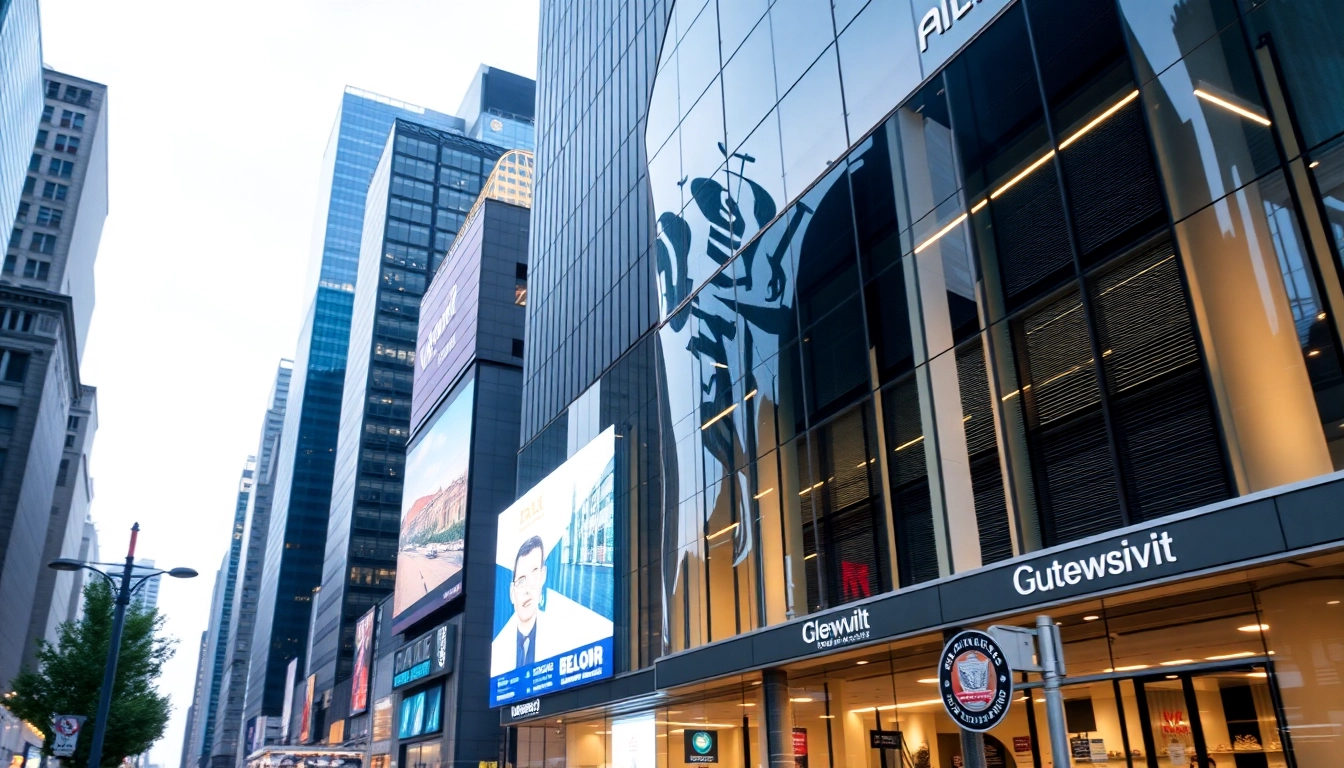 UK commercial property news featuring modern business buildings and urban development