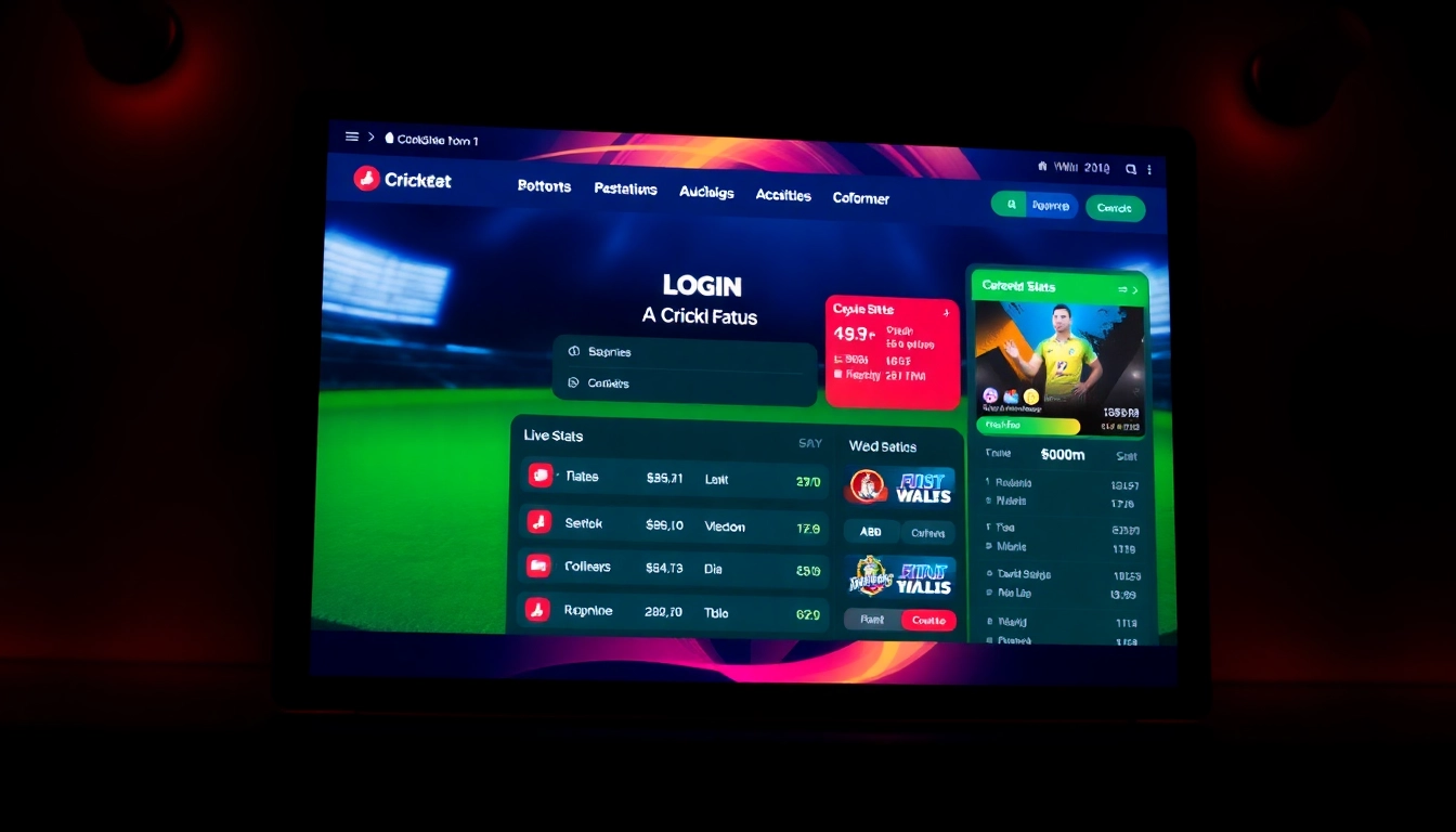 Secure Cricbet99 login portal with a sleek interface, highlighting a user entering credentials